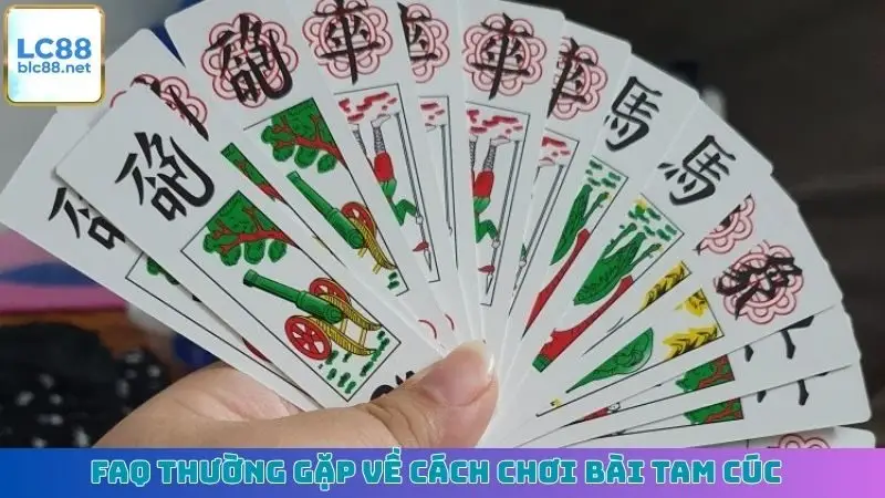 FAQ thường gặp về cách chơi bài Tam Cúc